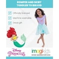 thumbnail image 3 of Combinaison Disney Princess Ariel Petites Filles avec Jupe 6 Ans, 3 of 7