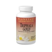 Triphala Gold 550 mg - 60 Vegetarian Capsules by Planetary Ayurvedics