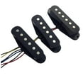 thumbnail image 4 of 1 Pièce Micro Cou / Milieu / Pont Micros Luthier d'Alimentation pour ST Guitare Électrique, Noir, 4 of 10