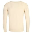 thumbnail image 4 of YHAJDS Men's Winter Casual Sweaters,Knitted Sweater Men Solid Color Warm V Neck Long Sleeve Pullover Casual Sweaters for Men Thick Soft Winter Base Layer Daily Wear, 4 of 4