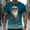Multicolor, variant on Dolkfu Pull-On Mens White Tee Shirts Short Sleeve Artistic Crew Neck Multicolor Tops Novelty Graphic Prints Modern T-Shirts Multicolor,S