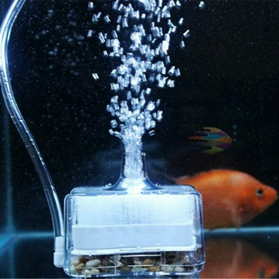 Aquarium Air Driven Biochemical Sponge Fish Tank Corner Filter