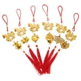 thumbnail image 4 of 12 amuletos de nudo del Año del Caballo 2026, decoración para el Año Nuevo Chino, colgante para coche con borla, amuleto Feng Shui para la riqueza, la buena suerte y el éxito., 4 of 7