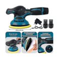 thumbnail image 5 of Cordless Car Polisher Hand- Portable 12v Battery Powered Electric Polishing Machine Car Waxing Tool (eu Plug), 5 of 5