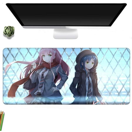 Darling in The FRANXX-Zero Two Non-Slip Rectangle Rubber Anime Gaming ...