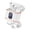 【white】, variant on J40 Dual Wireless Headset for Couples, TWS Earplugs with Charging Case & LED Display, HIFI Bass Stereo Mini Fashion Earbuds, One Drag Two Connection