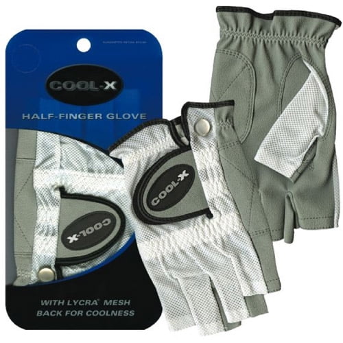 Merchants of Golf Cool X Half Finger Ladies' Gloves, LH