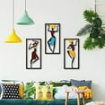 thumbnail image 6 of Alluring African Dancer Wall Ornament - Perfect for Home Decor Lively Ethnic-inspired Wall Mural for Bedroom An Attractive Wall Hanging, Wall Sculptures - Wall Art, 6 of 19