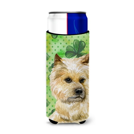 Cairn Terrier St Patrick's Michelob Ultra Hugger for slim cans