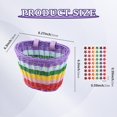 thumbnail image 2 of Cesta de bicicleta JIANWEI Rainbow Kids Front 21 x 16 cm, 2 of 9
