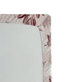 thumbnail image 3 of Ambesonne Flowers Fitted Sheet, Spring Floral Chevron Art, Full Size, Chocolate and Pale Pink, 3 of 5