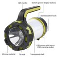 thumbnail image 2 of Paquete de 2 linternas de camping, linternas LED para acampar al aire libre, linternas recargables con luz de emergencia portátil resistente al agua para senderismo de supervivencia de huracanes brillar Electrónica, 2 of 5