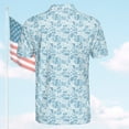 thumbnail image 4 of Saltwater Camo Polo Shirt for Men Short Sleeve Outdoors Fishing Hunting, 4 of 6
