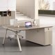 thumbnail image 5 of Corner Study Office Desk Drawers Computer Writing Modern Desktop Filing Office Desk Executive Scrivania Angolare Furniture HDH My Lux Decor Round, 5 of 8