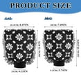 thumbnail image 3 of Microfiber Car Wash Gloves With Chenille & Polyester Terry Scratch-Free Cleaning Elastic Cuffs Florals, 3 of 8
