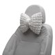 thumbnail image 1 of Almohada para reposacabezas de automóvil ergonómica, soporte para cuello, poliéster, espuma de memoria, 2 piezas, 1 of 7