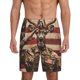 thumbnail image 1 of Fotbe Patriotic Deer Soldier Salute Pantalones Cortos de Pijama para Hombre, Ropa de Dormir, Pantalones de Pijama Cortos para Hombre-XX-Large, 1 of 6