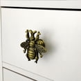 thumbnail image 3 of Ana Bee Shape Wardrobe Knob Brass Furniture Handles Door Knobs And Handles Cabinet Bee Shaped Solid Brass Creative Handles Home Decor, 3 of 7