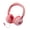 Pink, variant on Bluetooth 5.3 Kids Headphones, RGB Breathing Light, Foldable On-Ear Headset, CVC6.0 Noise Reduction, 18H Playtime with FM & Flashlight