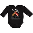 thumbnail image 3 of Inktastic Daddy Little Helper Tools Boys Long Sleeve Baby Bodysuit, 3 of 5