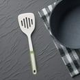 thumbnail image 4 of OUNONA Silicone Slotted Turner Spatula Heat Resistant Non Stick Cooking Tool with Short Handle 1 Piece, 4 of 7