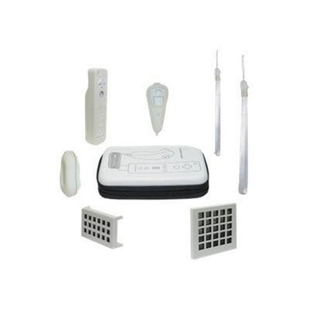 CTA 8-in-1 Travel Kit - Accessory kit for game console - for NINTENDO Wii Remote Plus, Wii Remote with Wii MotionPlus; Nintendo Wii, Nintendo Wii 101