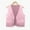 Pink, variant on MNCEKFOD Girls Tshirts Kids Tops Summer Casual Western Cow Style Outfits Open Front Tassel Vest for Role Play Leisure Basic Tees Brown 3-4 Years