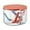 Orange, variant on Antqov Sealed Spice Jar with Spoon Combination Four Compartments Monosodium Glutamate Jar, Household Multi-compartment with Lid Storage Seasoning Jar, Home Accessories