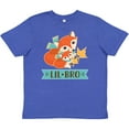 thumbnail image 3 of Inktastic Little Brother Woodland Fox Lil Bro Youth T-Shirt, 3 of 5