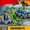 102PCS 2 Minifigures, variant on Compatible MOC Sets Dinosaur Series Building Blocks 76966 Dinosaur Missions: Allosaurus Transport Truck Children World Park Toys