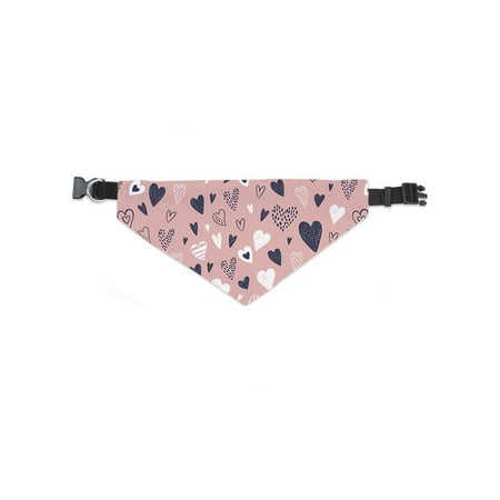 Many Lovely Hearts Pattern Bandana -Image by Shutterstock, Medium