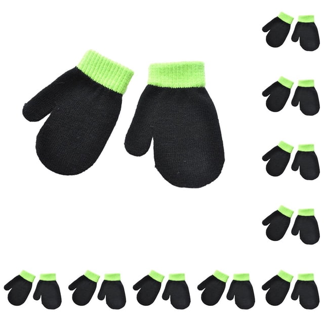 Manoplas para niños Sonducket 10Conjunto Negro