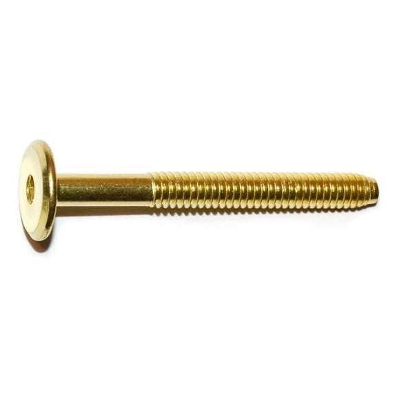 1/4"-20 x 2.36" Brass Joint Connector Bolts (10 pcs.)