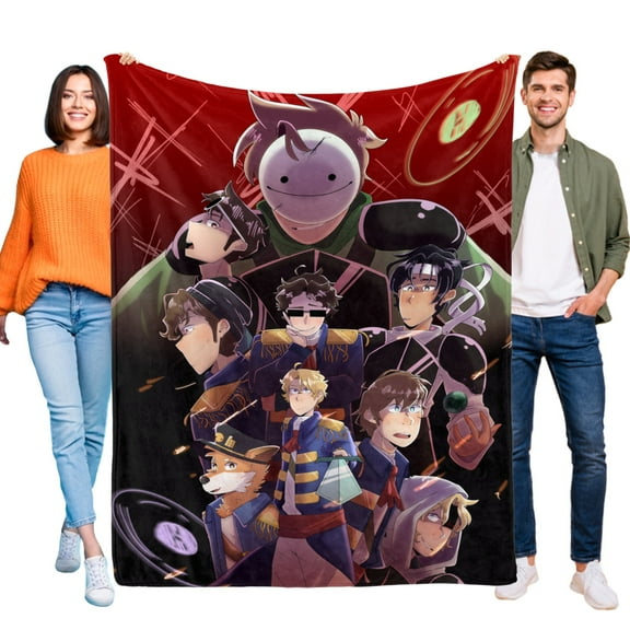 Dream SMP-themed Pals Plush Throw Blanket Gifts for Fans Girls Boys Women Present Suitable for a variety of settings 40''*60''(100*150cm)