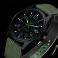 thumbnail image 5 of HOARBOEG Mens Date Acier Inoxydable Sport Militaire Analogique Montre-Bracelet à Quartz, 5 of 5