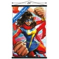 thumbnail image 3 of Marvel Comics - Ms. Marvel - Magnificent Ms. Marvel #3 Wall Poster with Wooden Magnetic Frame, 22.375" x 34", 3 of 3