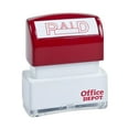 thumbnail image 3 of Office Depot Pre-Inked Message Stamp, ""Paid"", Red, 035563, 3 of 4