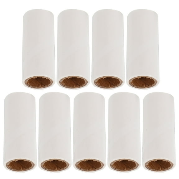 PTOOTP Lint Roller Refills with White Adhesive Sheets, Travel-Friendly, Effective Pet Hair Remover for Clothes and Furniture
