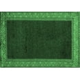 thumbnail image 1 of Ahgly Company Indoor Rectangle Abstract Emerald Green Modern Area Rugs, 8' x 10', 1 of 4