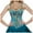 Z-Blue1, variant on Women Elegant Vintage Cap Sleeves Brocade Bustier Corset Tops