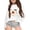 White, variant on Toddler Kids Girls Sweatshirt Halloween Long Sleeve Cartoon Print Tops Casual Crew Neck Breathable Black Pullover Sweater,Black,11-12 Years