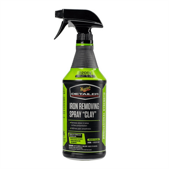 Meguiars Detailer DRTU200232 Iron Removing Spray Clay, 32 oz