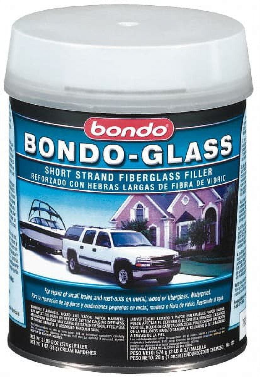 3M 7010300367 Short Strand Fiberglass Filler 38 oz Body Filler, 1 oz