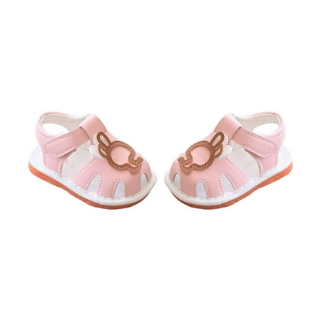 

NIUREDLTD Toddler Baby Boy Girl Shoes Breathable Open Toe Sandals Girl Sandals Baby Soft Soled Sandals For Unisex Size A