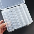 thumbnail image 3 of Caja Anzuelo Señuelo Pesca Doble Cara Multifuncional Transparente para Almacenamiento Cebos Grandes, 3 of 9