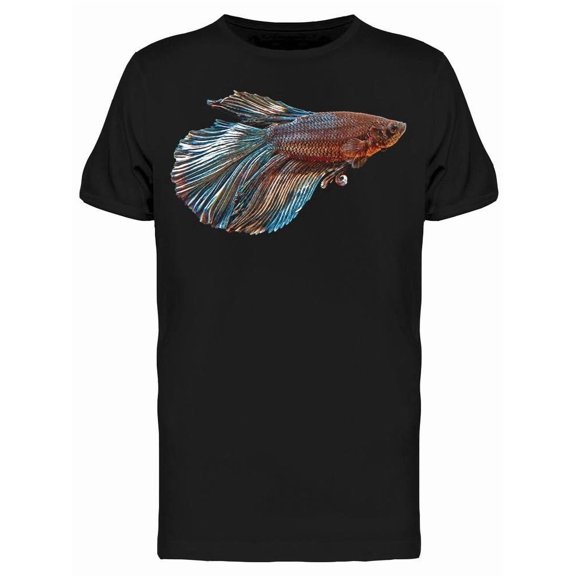 Small Cute Copper Betta Fish Tee Men's -Image by Shutterstock