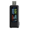 thumbnail image 4 of Bgsha 1pc USB Power Meter Tester Multimeter 4.5-36V 0-5A Voltage Current Capacity Energy Ammeter Digital Tester Meter Fast Charging, 4 of 9