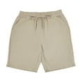 thumbnail image 5 of Men's Quick-Dry Summer Sports Shorts, Casual Zippered Multi-Pocket Outdoor Shorts with Breathable Mesh Lining ,Khaki XL, 5 of 5