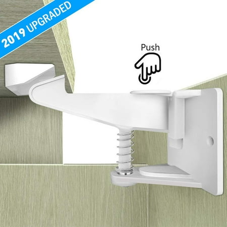 2pcs Invisible Child Safety Lock Baby Safety Drawer Lock Latches