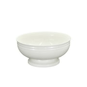 Better Homes & Gardens - Vanilla White Steel Serve Bowl BH25100135206J1, 11.73 in x 5.51 in H